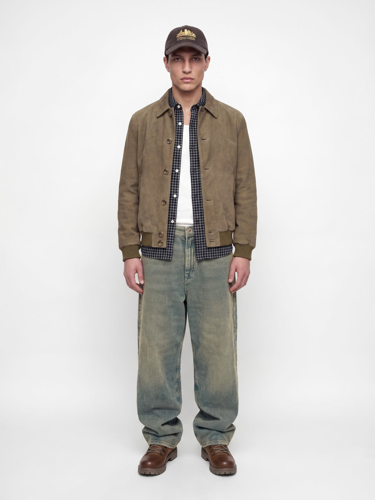 Pantalone Uomo in Velluto a Coste Magical Forest JPSTALEX ORIGINAL WASHED CORDUROY PANT 12302527