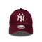 Cappello con Visiera New York Yankees MLB Metallic 9FORTY Rosso Scuro 60915782