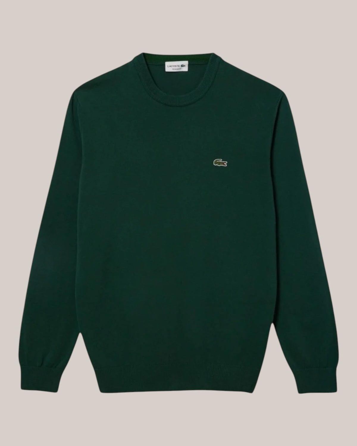 Maglione Lacoste AH3225-00-YZP Verde - fronte