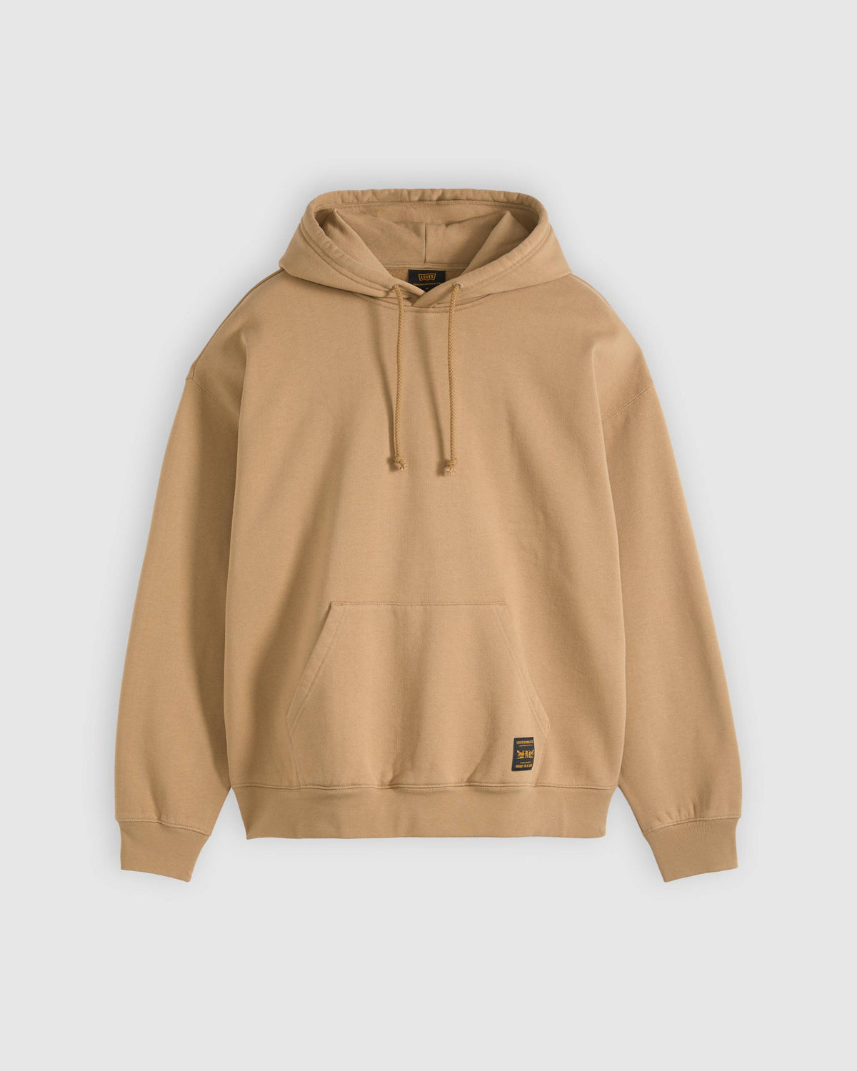 Felpa Levi's Workwear Pullover Hoodie Tiger's Eye Brush marrone beige 0084Q0003