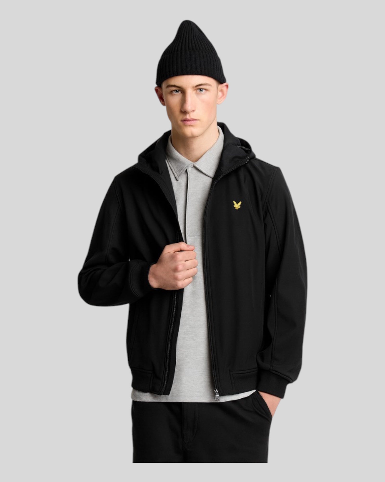 Giubbotto Softshell Foderato In Pile Nero JK2110V Z86 Lyly & Scott