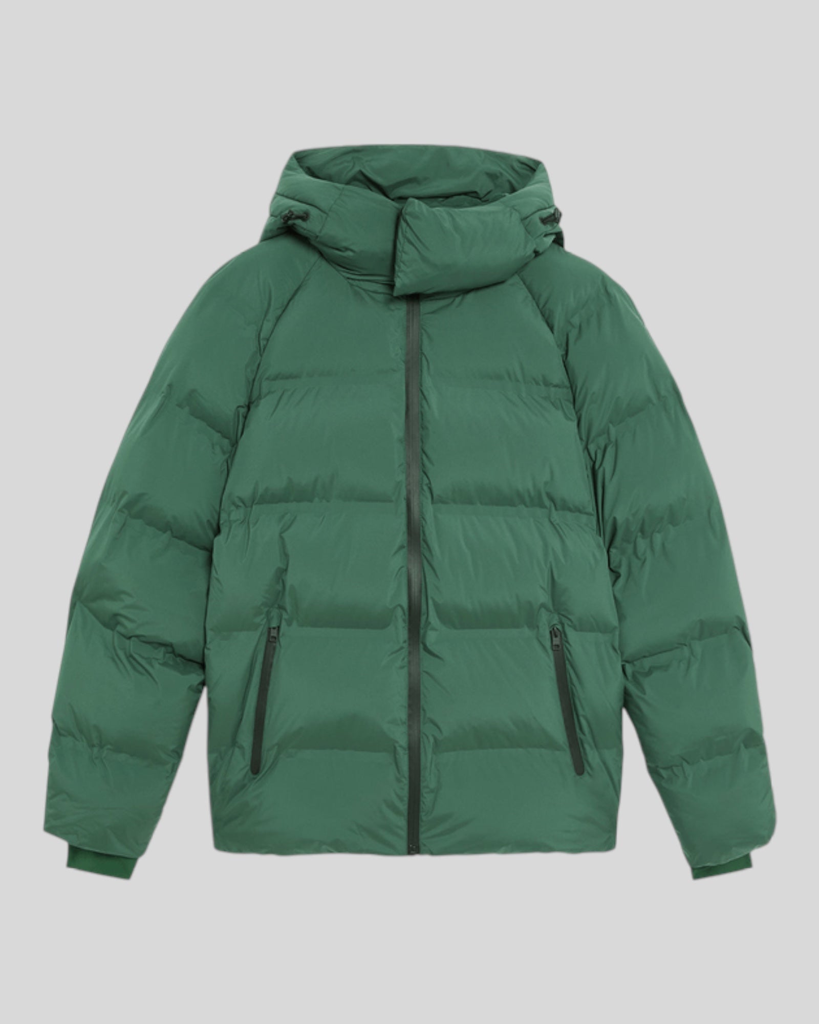 Giubbotto Con Cappuccio Hooded Jacket Puffer Dark Pine JK2317V X88