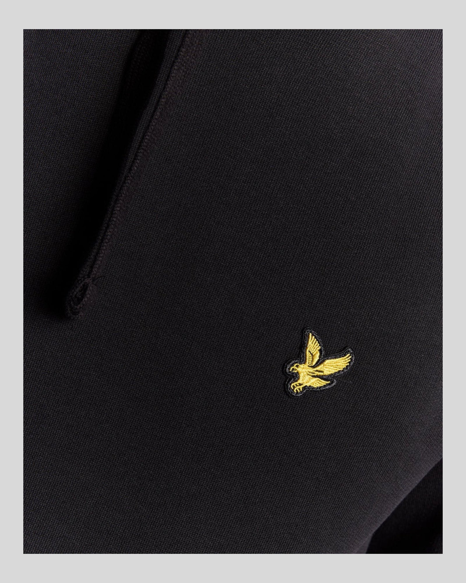 Brushback Pullover Hoodie Black ML1139V Z865 Lyle &amp; Scott
