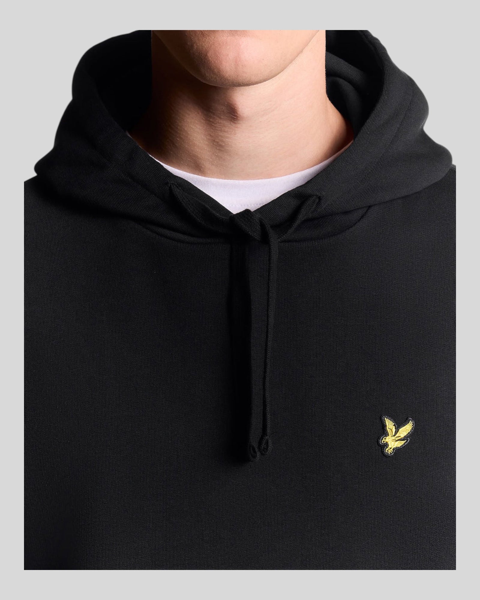 Brushback Pullover Hoodie Black ML1139V Z865 Lyle &amp; Scott