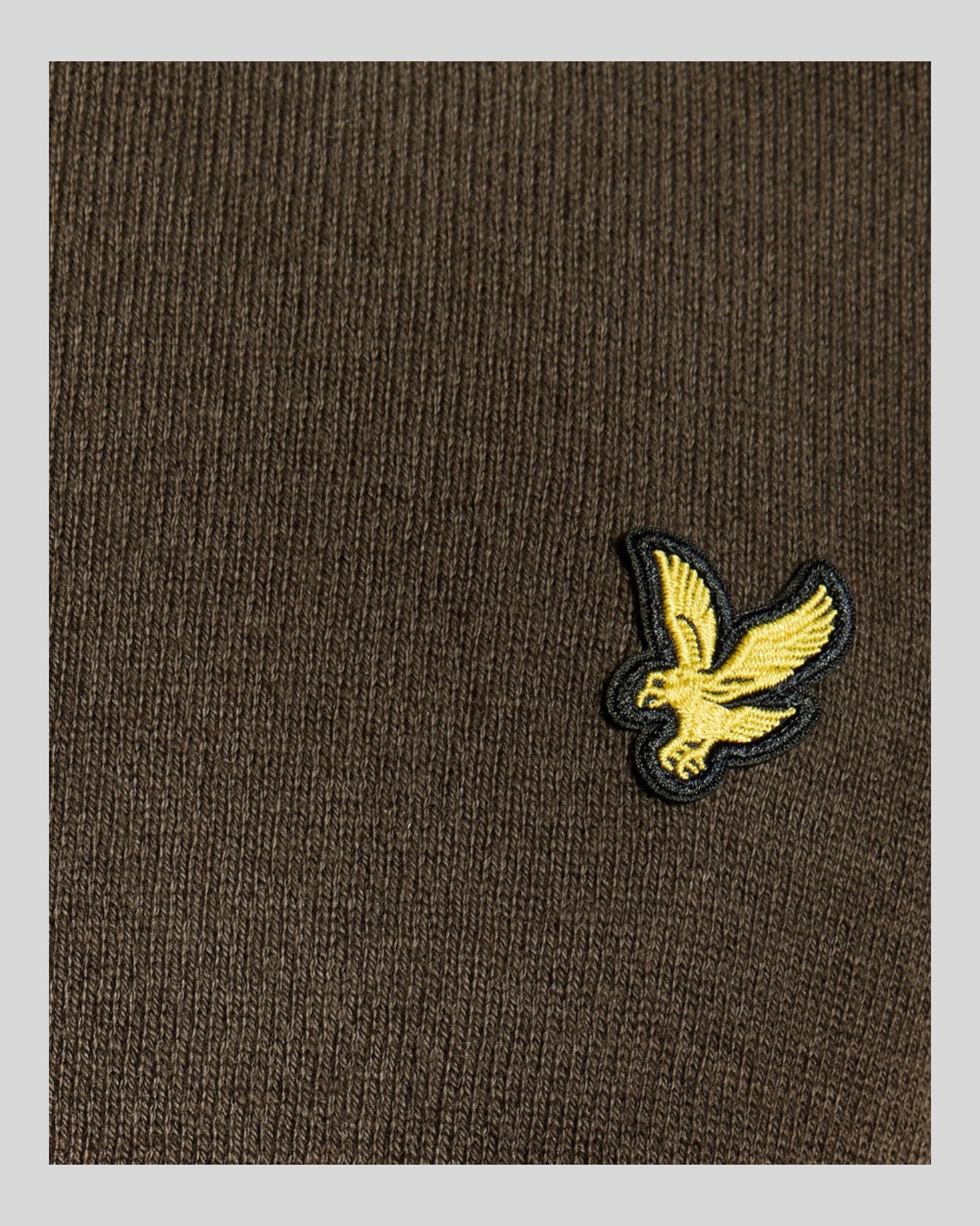 Maglione Girocollo Cotton Merino Crew Jumper Espresso KN2110VC X863 Lyle & Scott
