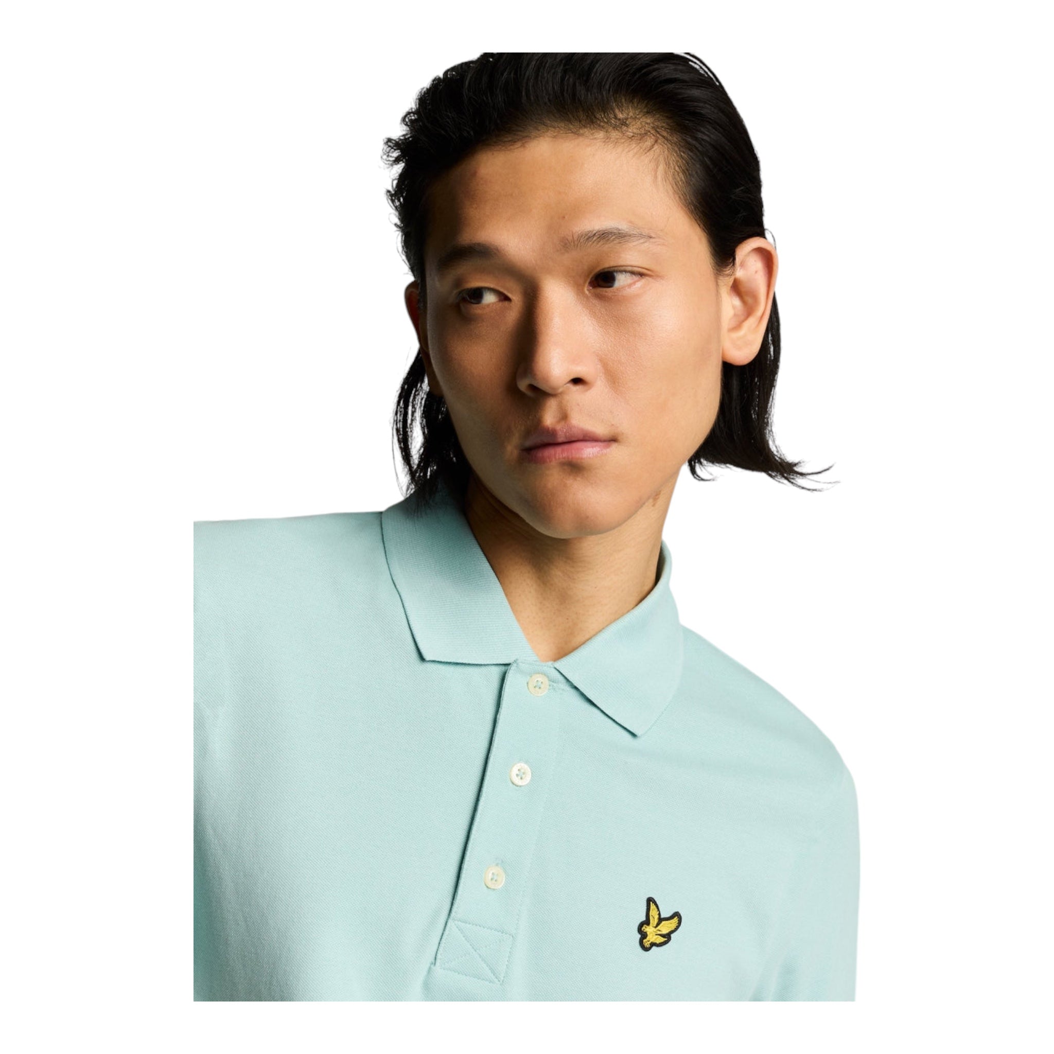 Polo Plain Shirt Future Blue SP400VOG X580 Lyle & Scott