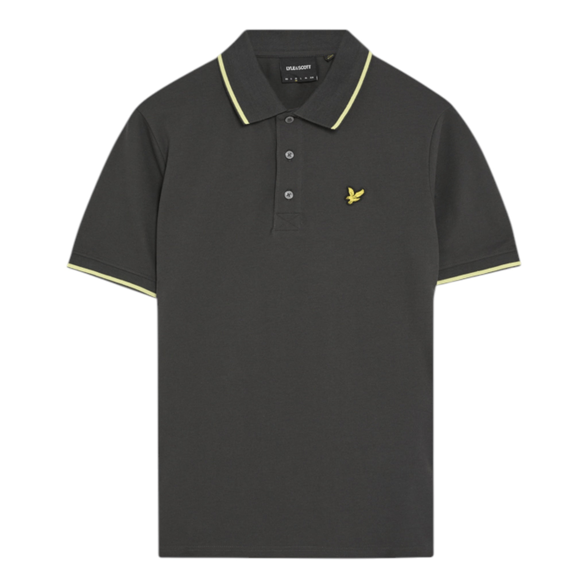 Polo M Tipped Gunmetal Steward SP1524VOG X735 Lyle & Scott