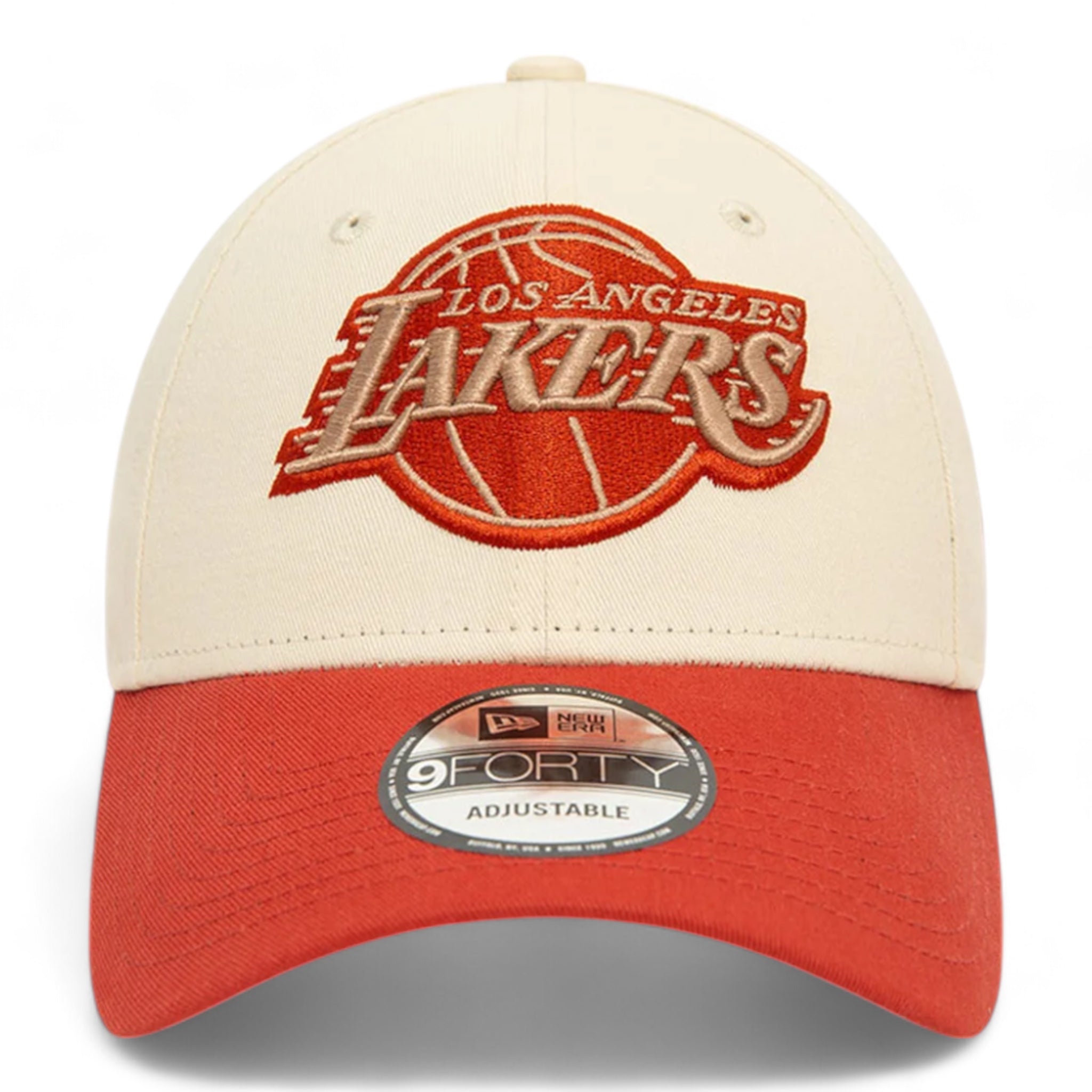 Cappello Con Visiera LA Lakers Colourblock 9Forty Beige 60565365 New Era