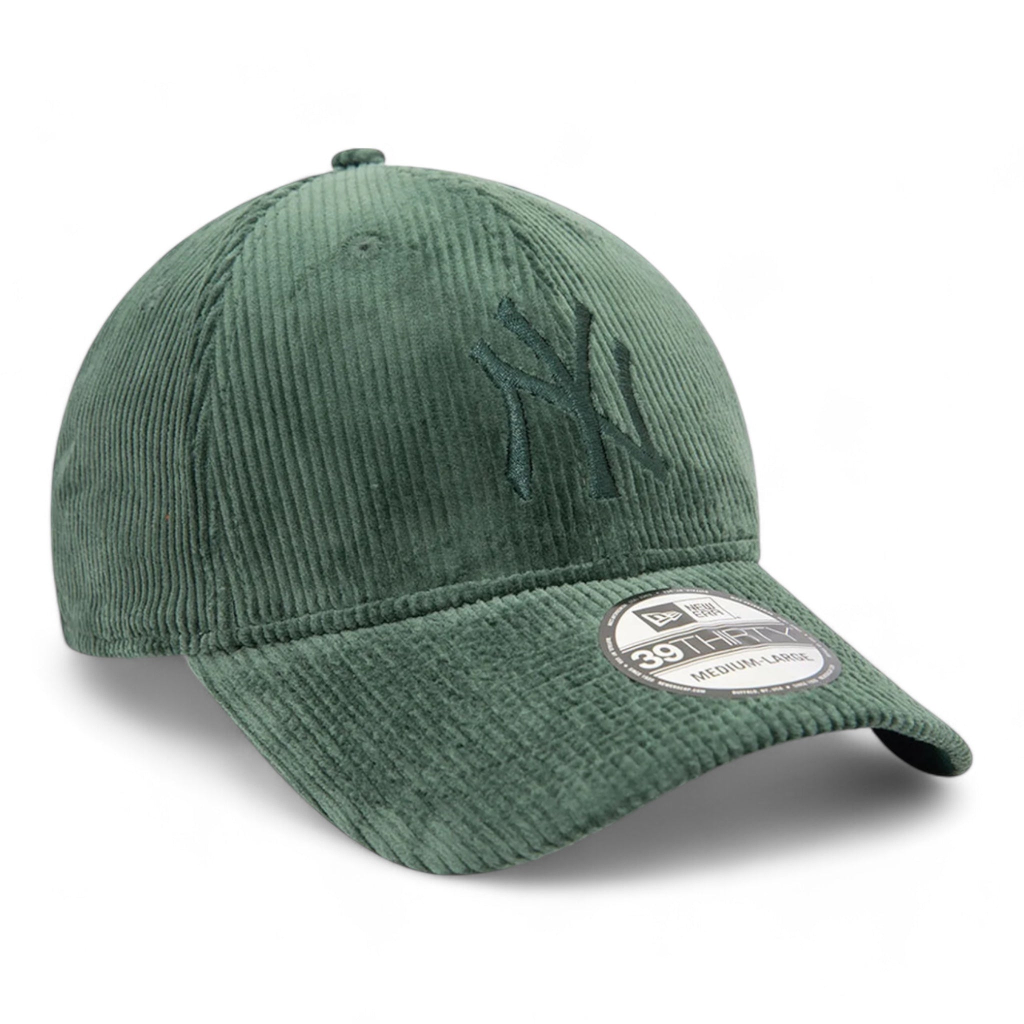 Cappello Con Visiera New York Yankees Corduroy 39Thirty Verde 60565398 New Era