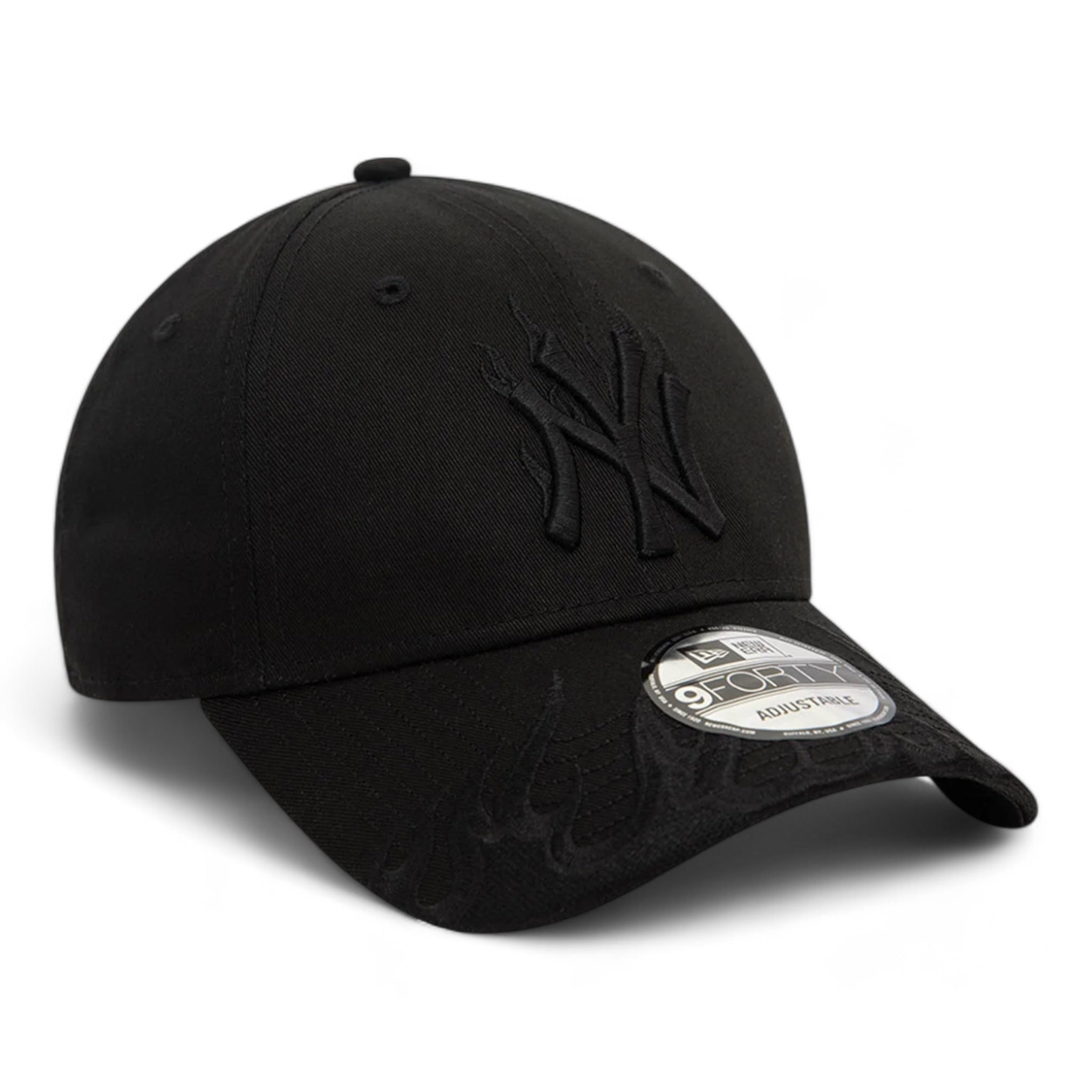 Cappello Con Visiera New York Yankees  MLB Flame 9Forty Nero 60565344 New Era