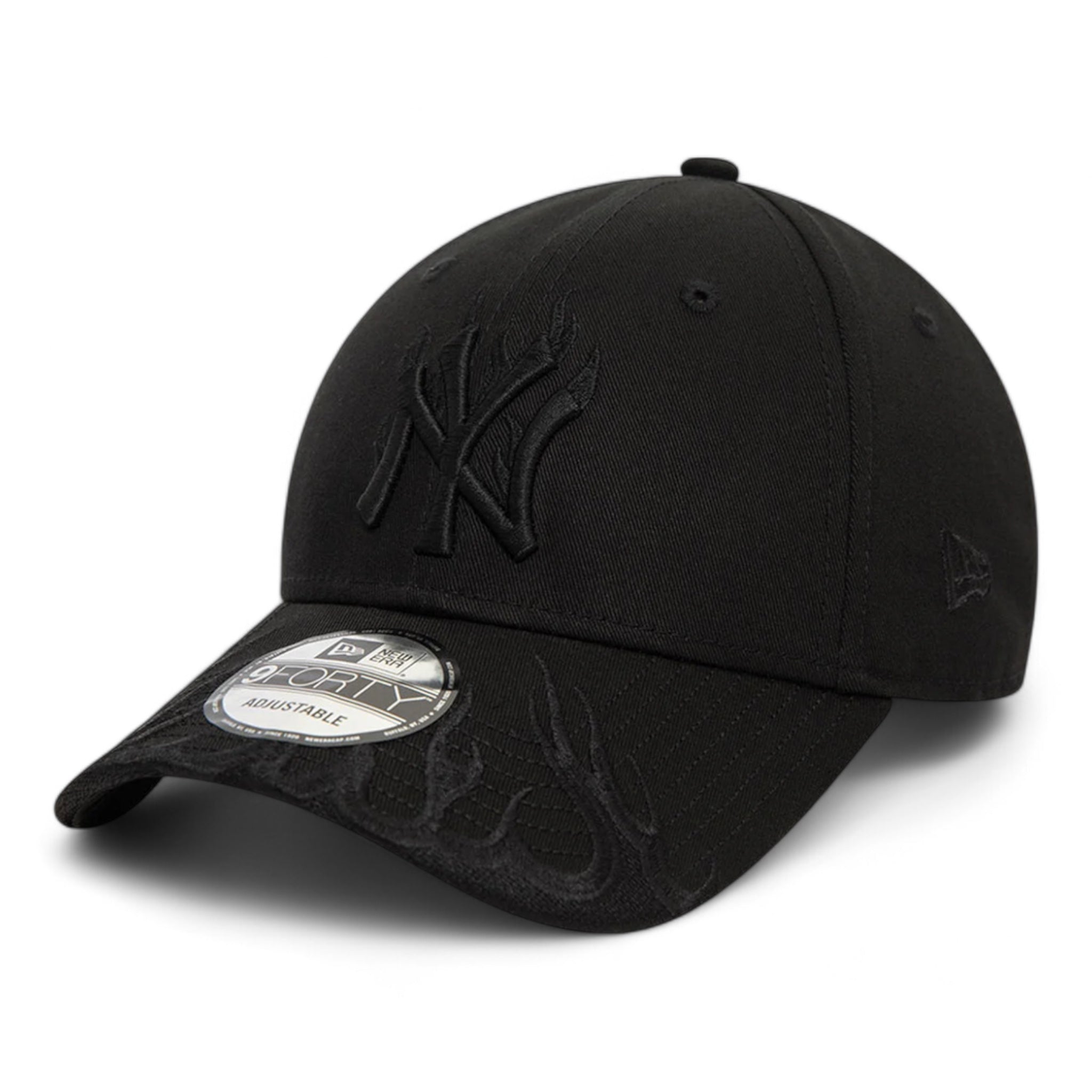 Cappello Con Visiera New York Yankees  MLB Flame 9Forty Nero 60565344 New Era