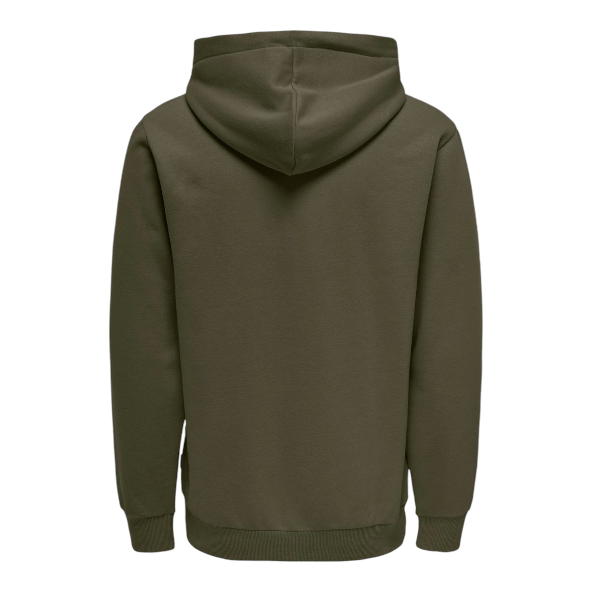 Felpa Con Cappuccio Basic Ons Ceres Hoodie Major Brown 22018686 Only & Sons