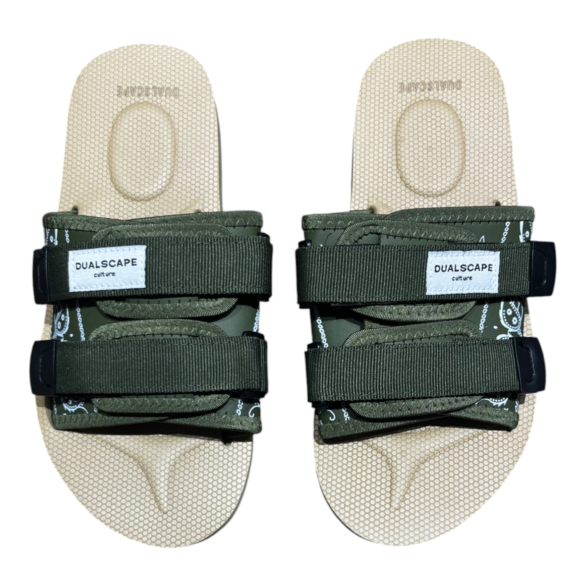 Ciabatte DC02 Verde Militare Bandana Dualscape