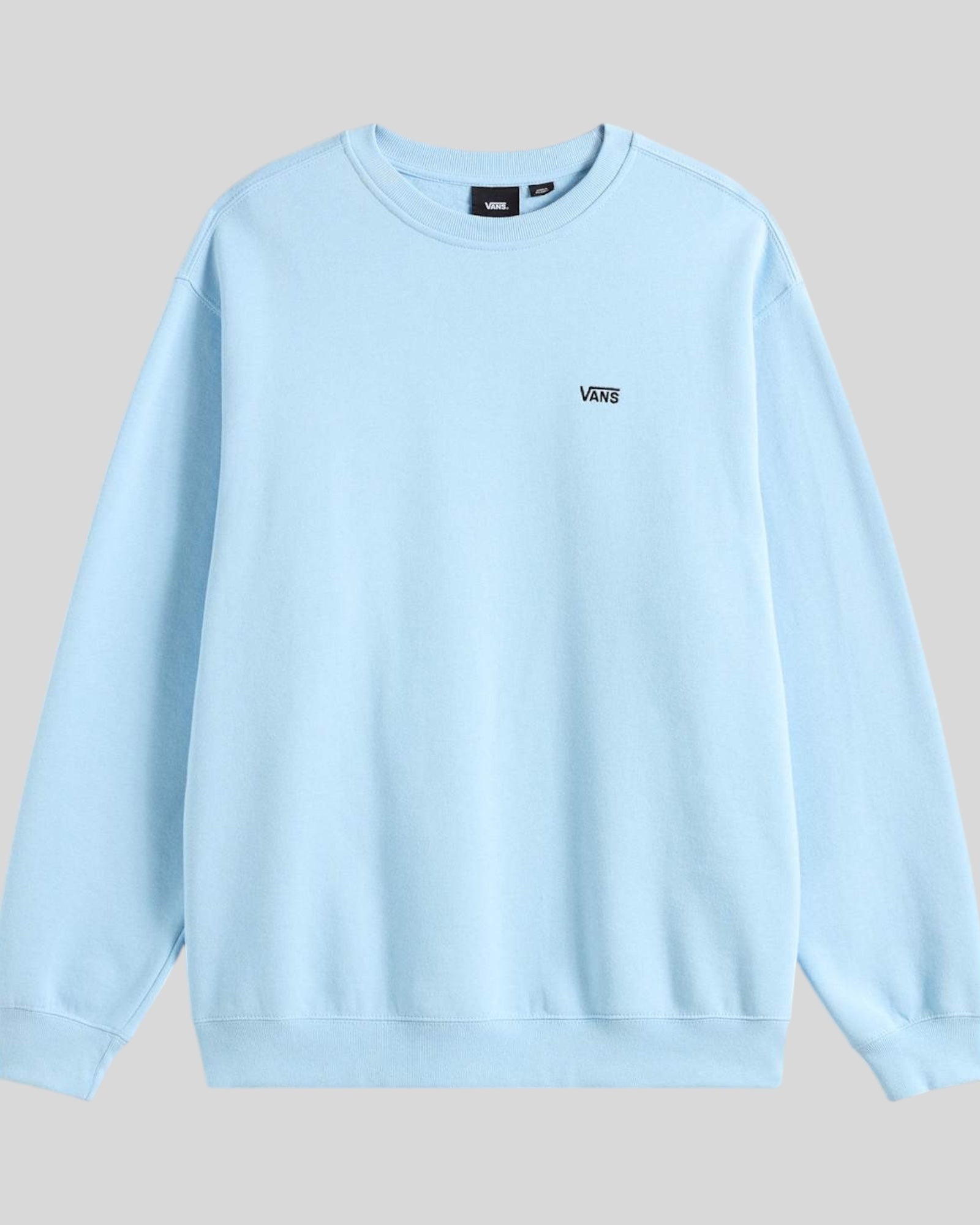 Felpa Girocollo M Left Chest Loose Crew Celeste VN000P20EML Vans