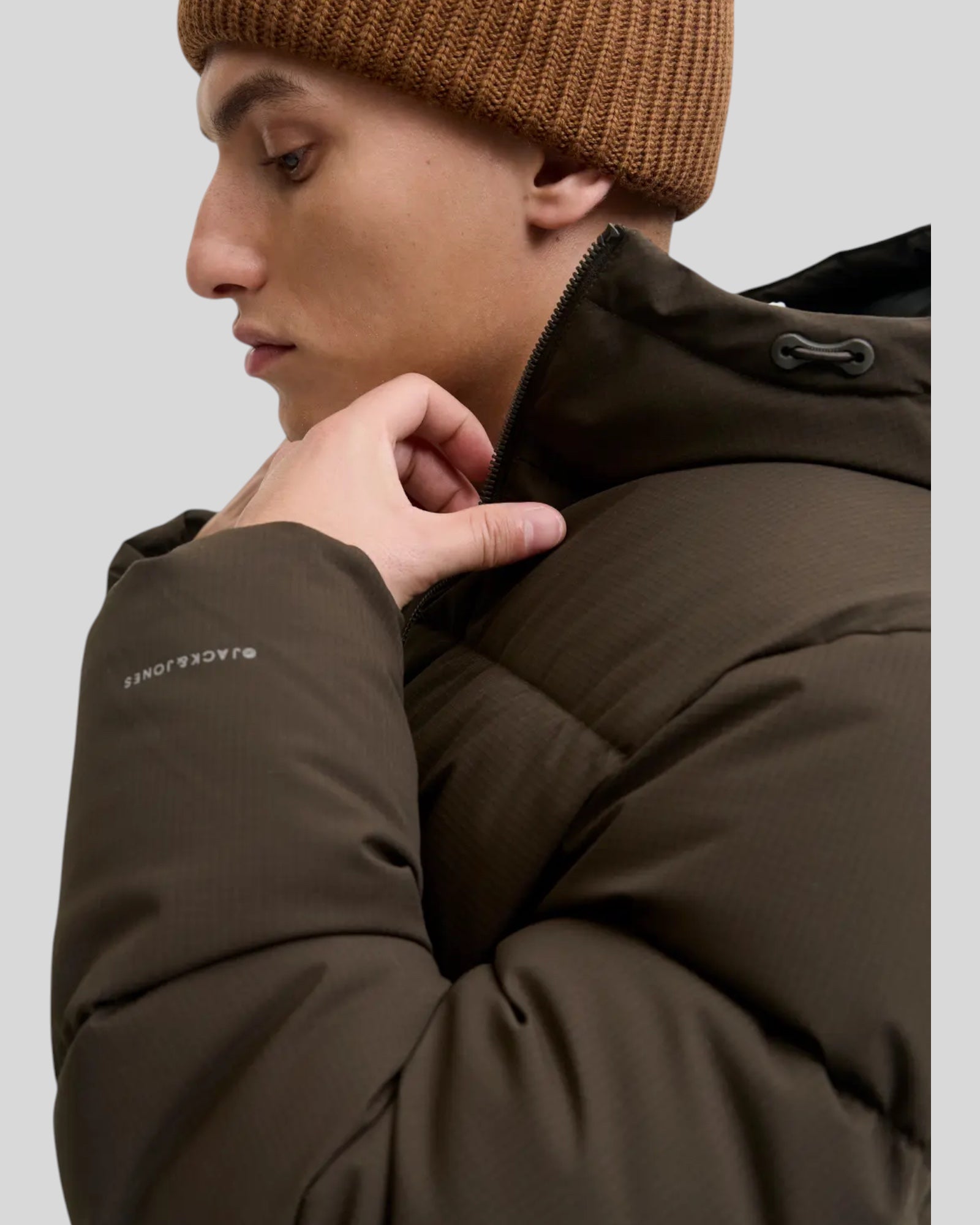 Giubbotto Con Cappuccio Global Puffer Jacket Delicioso 12283517 Jack & Jones